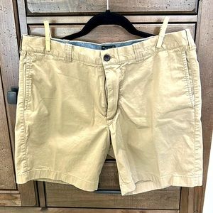 J. Crew 7" inseam khaki shorts